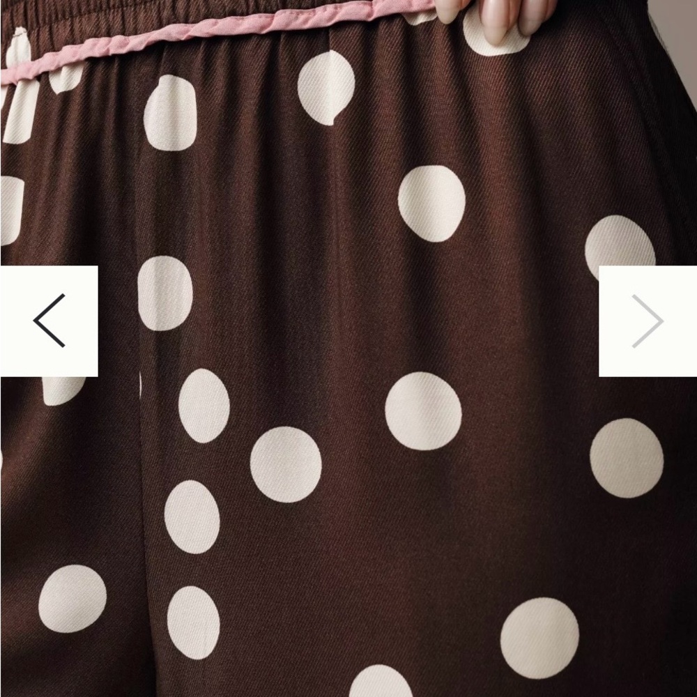 Anthropologie Maev Polk Dot Pants - Picture 2 of 8